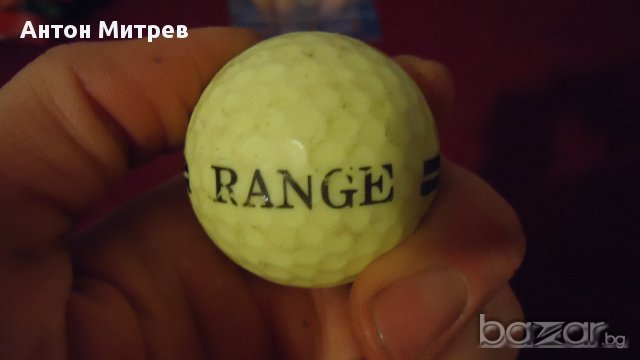 Продавам Топче за голф RANGE - супер запазено ! 