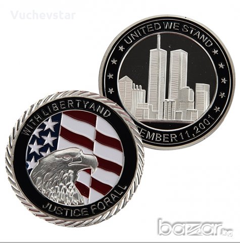 11 Септември - Колекционерска монета, снимка 1 - Нумизматика и бонистика - 20064212