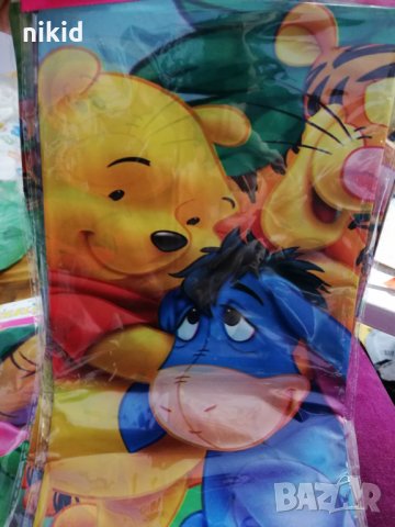 Мечо Пух найлонова покривка за парти рожден ден, снимка 3 - Покривки за маси - 19918555
