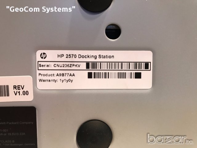 HP док станция HSTNN-I16X (DP,D-SUB,USB v.3.0,e-SATA), снимка 8 - Захранвания и кутии - 16645994