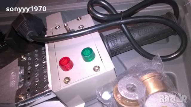 лепачка за пвц тръби с 3 глави в куфар, снимка 11 - Други инструменти - 22789752