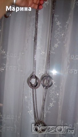 Оригинално сребърно колие Oxette, снимка 13 - Колиета, медальони, синджири - 17039812