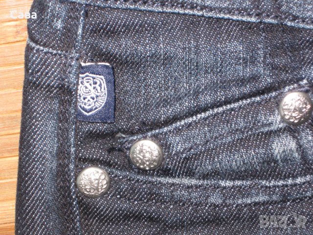 Дънки ROCK&REPUBLIC   дамски,размер26, снимка 5 - Дънки - 24315607