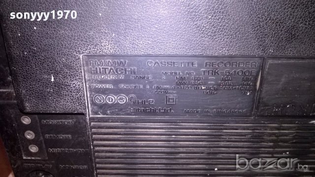 hitachi за ремонт за части-внос швеицария, снимка 11 - Ресийвъри, усилватели, смесителни пултове - 18052437