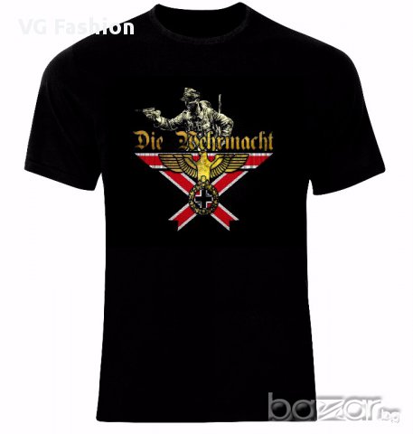 Die Deutsche Wehrmacht Тениска Мъжка/Дамска S до 2XL, снимка 1