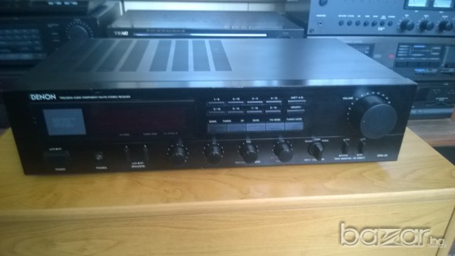 denon dra-25 am/fm stereo receiver-japan-loudnes-нов внос от швеицария, снимка 2 - Ресийвъри, усилватели, смесителни пултове - 7325742