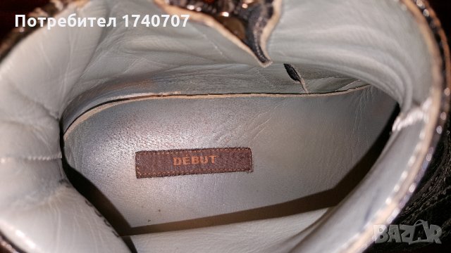 debut обувки от змийска кожа, снимка 9 - Ежедневни обувки - 24452491