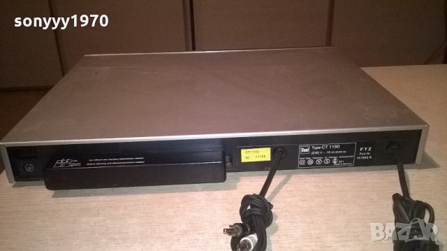 dual ct1150 tuner-made in germany-внос швеицария, снимка 14 - Ресийвъри, усилватели, смесителни пултове - 21772325