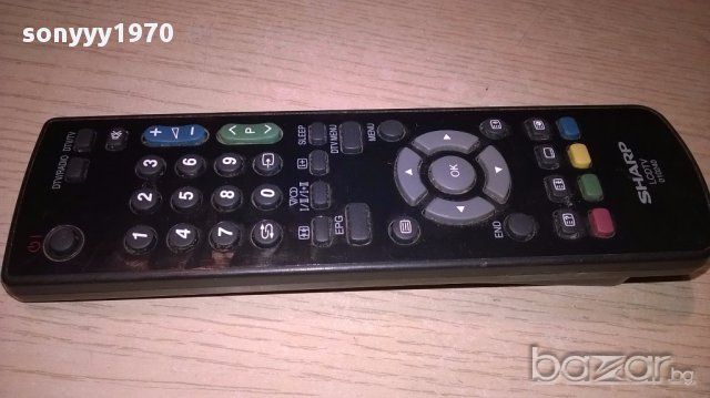 Sharp lcd tv remote-внос швеицария, снимка 2 - Дистанционни - 17632313