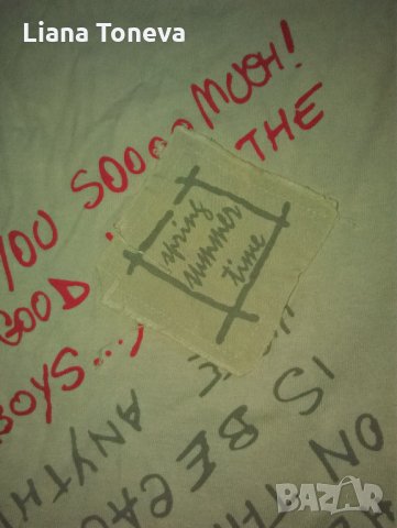 тениска с надписи, снимка 4 - Тениски - 25213496