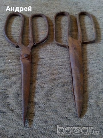 Старинна ножица,ножици, снимка 4 - Антикварни и старинни предмети - 18068685