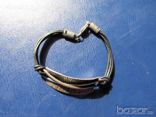 дамска сребърна гривна - 3, снимка 3 - Гривни - 19501165