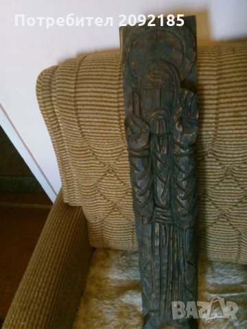 Дърв.,скуптура, снимка 3 - Други ценни предмети - 26002244