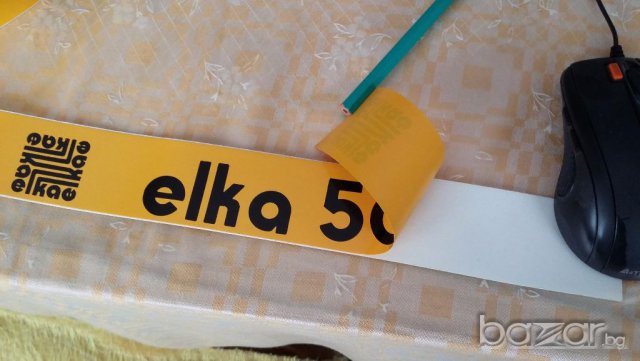 Самозалепващо фолио с логото на Елка 50, снимка 2 - Друга електроника - 17392923