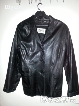 Класическо кожено сако , снимка 2 - Сака - 12320725