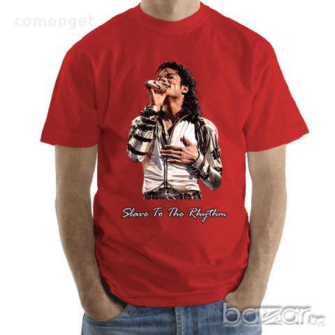НОВО! Мъжки тениски MICHAEL JACKSON / МАЙКЪЛ ДЖЕКСЪН! Поръчай модел с ТВОЯ идея!, снимка 9 - Тениски - 10868729