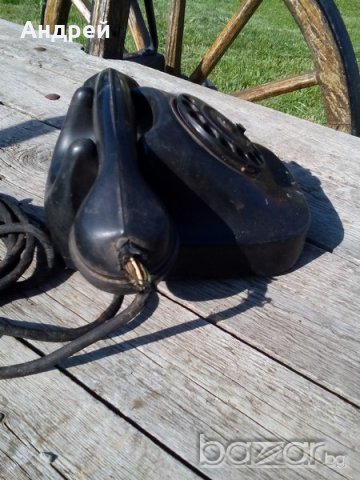 Старинен телефон, снимка 4 - Антикварни и старинни предмети - 18348084