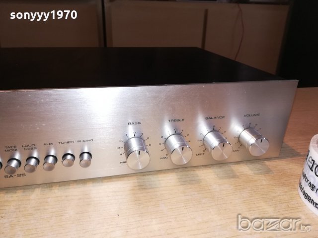 vivanco stereo amplifier-made in japan-от швеицария, снимка 6 - Ресийвъри, усилватели, смесителни пултове - 21410513