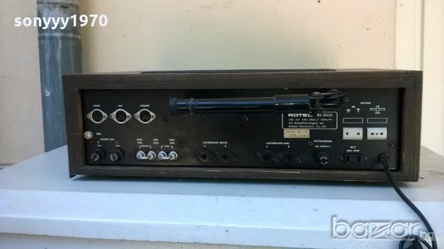 rotel rx-400a-stereo receiver-внос швеицария, снимка 10 - Ресийвъри, усилватели, смесителни пултове - 18238105
