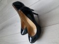 Официални италиански черни лачени обувки , снимка 3