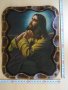 Пано дървено с апликация на Христос, снимка 3