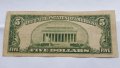 RARE $ 5 DOLLARS 1934-B  Low Issue, снимка 3