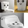 Забавен стикер за тоалетна - Усмихнато човече, снимка 3