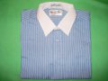 Класическа мъжка риза на райета от Hudson Follett, снимка 1 - Ризи - 16842123