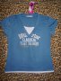 НОВА блузка в синьо- с етикет, снимка 1 - Детски Блузи и туники - 11206694