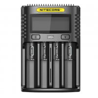 Nitecore UMS4 LCD Screen USB Battery Charger зарядно, снимка 2 - Друга електроника - 24420804