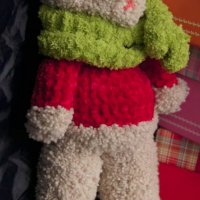 Ръчно плетени играчки: мечета, зайчета, кученца, кукли! , снимка 2 - Плюшени играчки - 25725668
