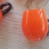 Малки халбички за концентрат оранжеви 40мл 6 бр комплект, снимка 5 - Чаши - 26160744