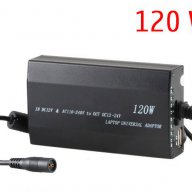 Универсално зарядно за лаптоп , телефон , смартфон 12-24V + USB 5V , снимка 1 - Захранвания и кутии - 14885462