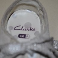 Clarks сребристи кожени обувки №28, UK10 F, снимка 9 - Детски маратонки - 15816437