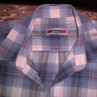 Мъжка риза с къс ръкав/Fiome , снимка 2 - Ризи - 18097885