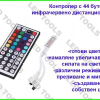 Контролери за ЛЕД ленти едноцветна и RGB LED лента за осветление , снимка 5 - Друга електроника - 23312406