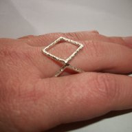 сребърен пръстен, снимка 6 - Пръстени - 17212747