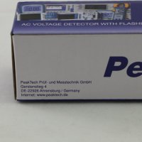 детектор за напрежение Peaktech,  Германия, снимка 13 - Други инструменти - 20903843