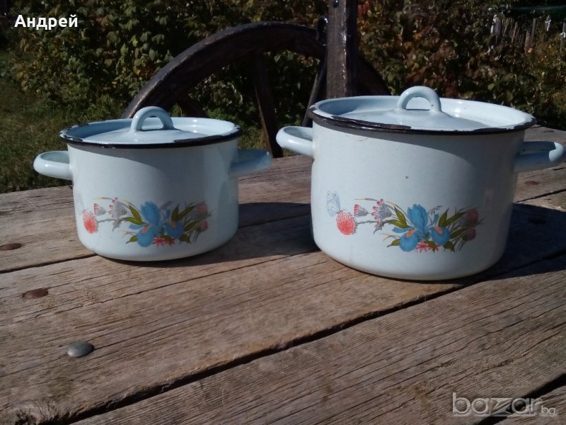 Емайлирана тенджера,тенджери, снимка 1