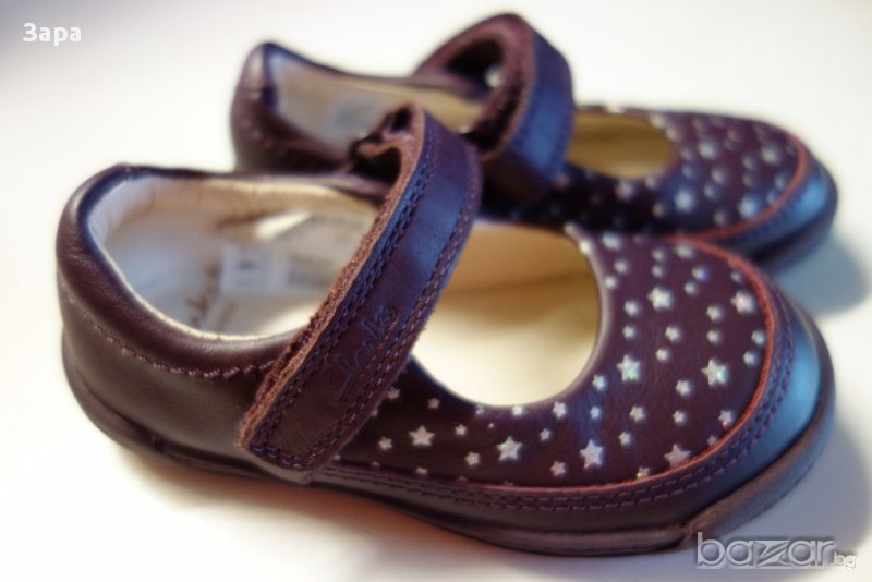 нови кожени обувки Clarks, 21ви номер, снимка 1