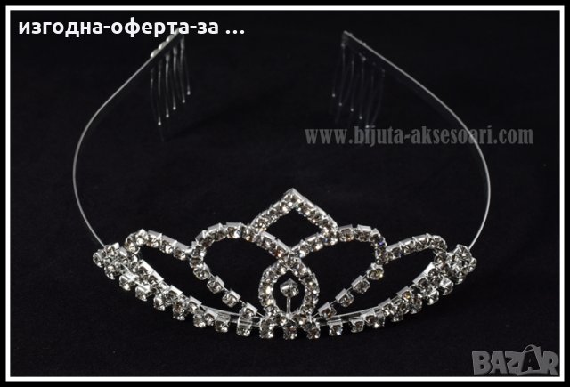 Луксозна корона-модел 5, снимка 1 - Аксесоари за коса - 24956988