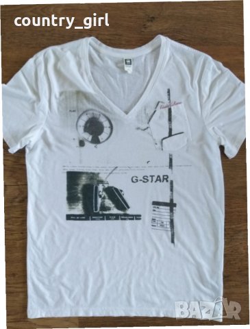 g-star evens - страхотна мъжка тениска, снимка 4 - Тениски - 25808229