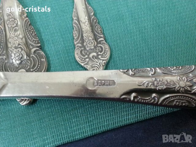 Старинни руски  прибори за хранене, снимка 15 - Антикварни и старинни предмети - 22879604