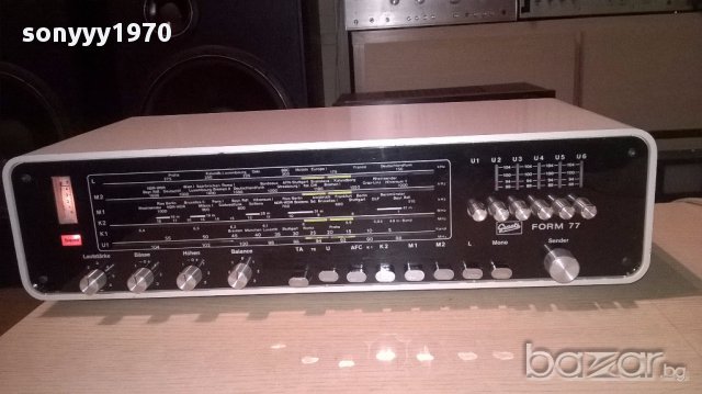 Graetz form77-stereo receiver-made in west germany-внос швеицария, снимка 7 - Ресийвъри, усилватели, смесителни пултове - 17046045