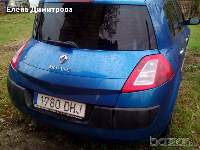 Рено меган 1.5Дци 101конски сили.На части! , снимка 3 - Автомобили и джипове - 6304729