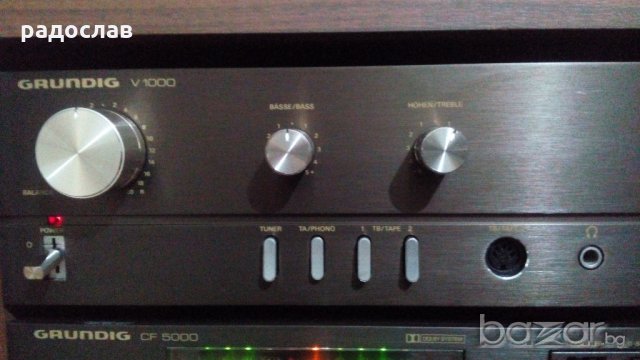 Grundig V 1000-T1000-CF5000, снимка 6 - Ресийвъри, усилватели, смесителни пултове - 19019479