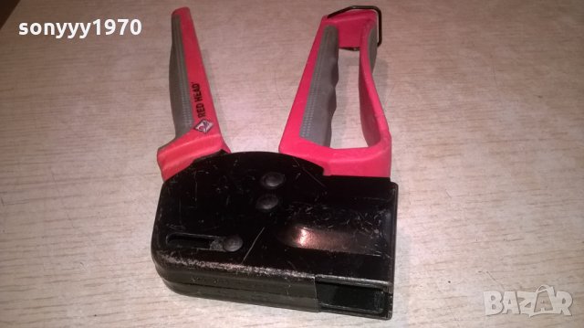 red head-профи инструмент-20х10см-внос франция, снимка 6 - Клещи - 26203449