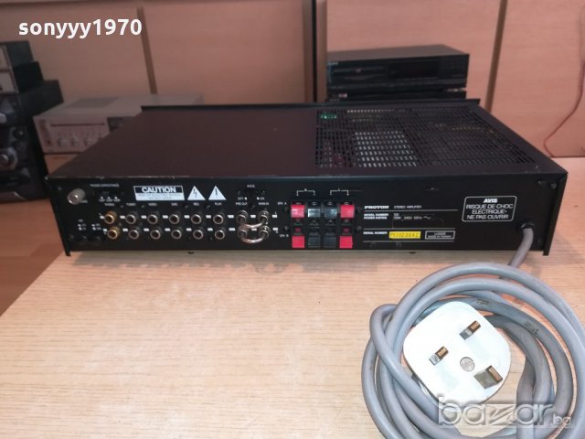 ПОРЪЧАН-proton 520 stereo amplifier-made in taiwan-внос англия, снимка 13 - Други - 20622928