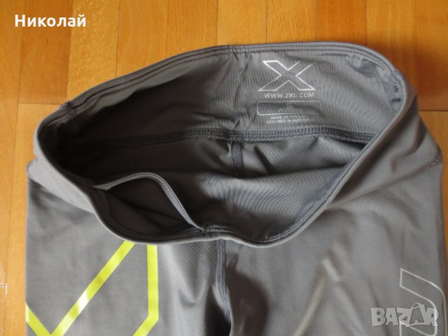 2xu mid rise compression tights W slate-lime, снимка 14 - Клинове - 24426276