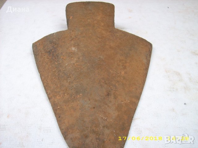 стар кован лемиш , рало плуг, снимка 2 - Антикварни и старинни предмети - 22306494